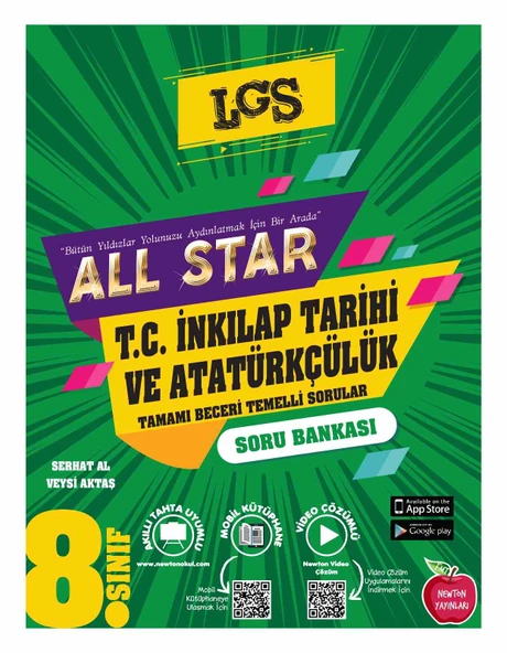 Newton Yayınları 8. Sınıf İnkılap Tarihi All Star Soru Bankası ürün görseli 1
