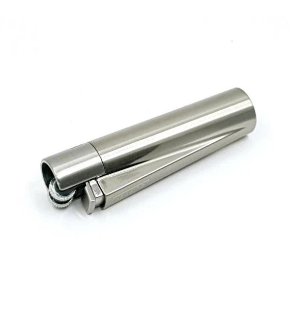 Clipper Metal Taşlı Gümüş Çakmak ürün görseli 1
