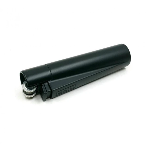 Clipper Metal Siboplu Siyah Çakmak ürün görseli 1