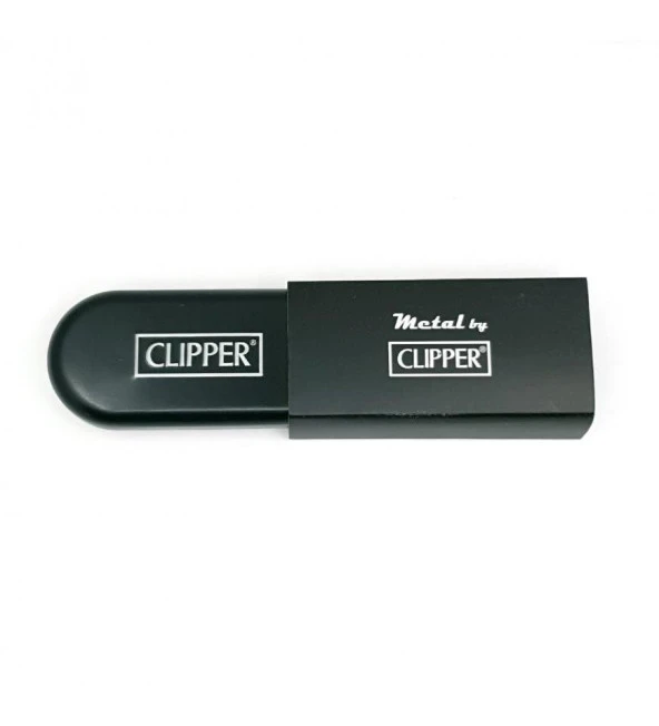 Clipper Metal Siboplu Siyah Çakmak - Resim 4