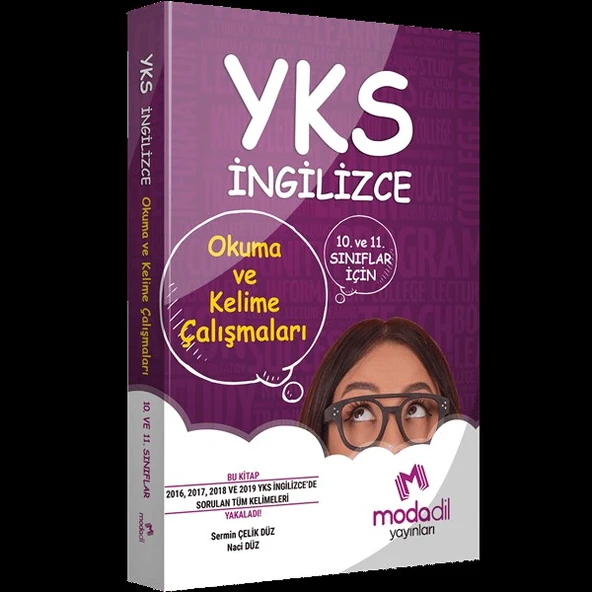 YKS İngilizce Okuma Kelime ve Çeviri Çalışmaları Modadil Yayınları ürün görseli 1