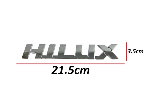 YAZI HILUX REVO 15-24 ARKA (HILUX YAZISI) ürün görseli 1