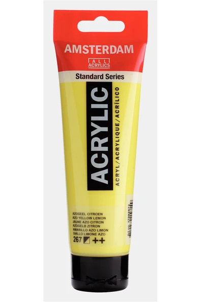 Amsterdam Akrilik Boya 120ml 267 Azo Yellow Lemon ürün görseli 1