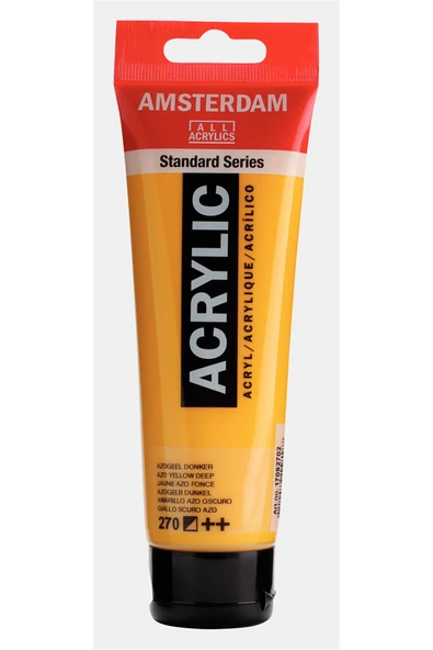 Amsterdam Akrilik Boya 120ml 270 Azo Yellow Deep ürün görseli 1