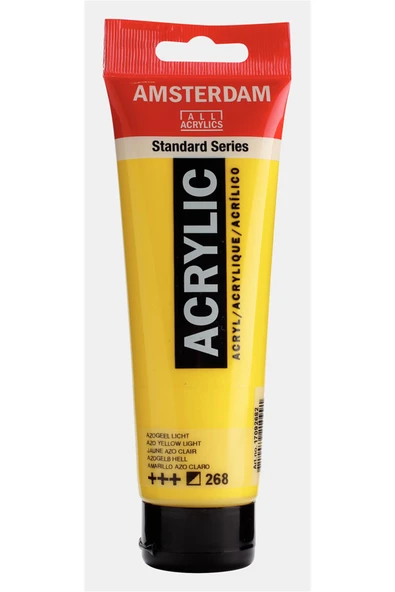 Amsterdam Akrilik Boya 120ml 268 Azo Yellow Light ürün görseli 1
