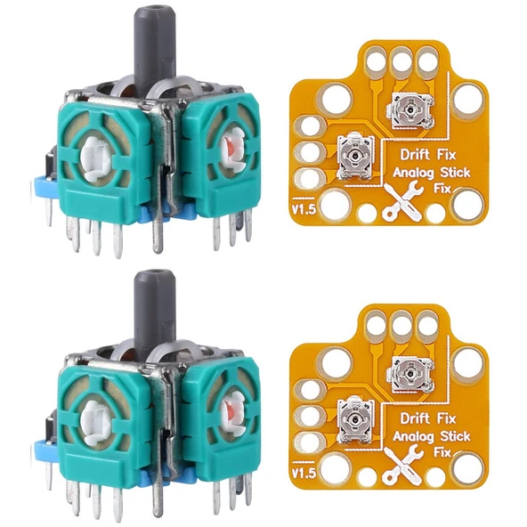 PS5 Analog Drift Fix 2+2 Set Playstation 5 Kol Joystick Motor Tamir Yedek Parça ürün görseli 1