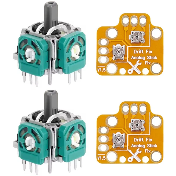 Xbox One Analog Drift Fix 2+2 Set Xbox One Kol Joystick Motor Tamir Yedek Parça ürün görseli 1