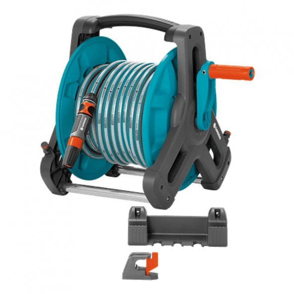 Gardena 8009-20 Duvara Monteli Hortum Makarası Seti ürün görseli 1