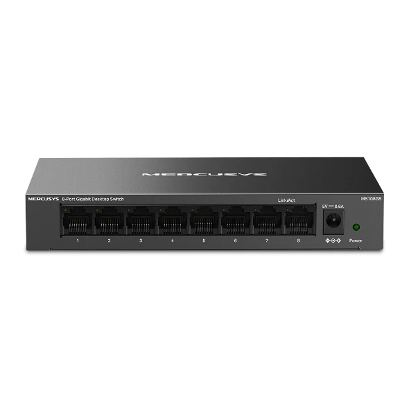 TP-LINK MERCUSYS MS108GS 8 PORT 10/100/1000 SWITCH ürün görseli 1