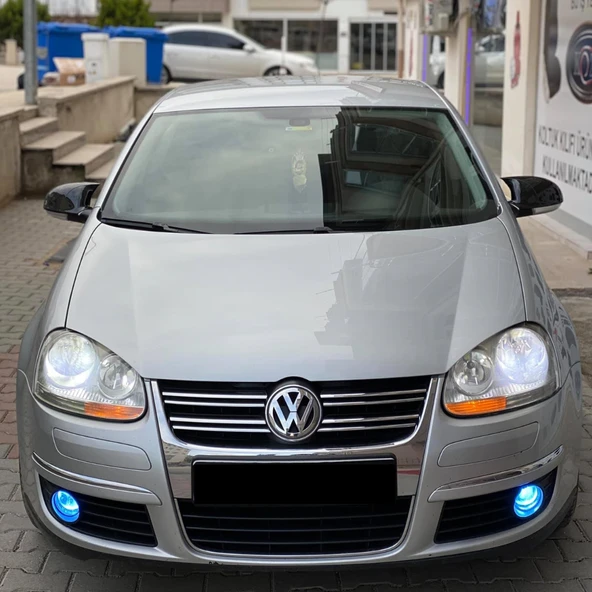 Volksvogen Jetta Mk5 2005-2010 Batman Yarasa Ayna Kapağı Piano Black Abs Plastik ürün görseli 1