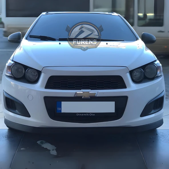 Chevrolet Aveo 2010-2013 Uyumlu H lip Esnek Ön Lip 2 Parça Karlık Ön Ek Tampon Altı Dil ürün görseli 1