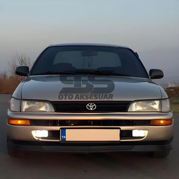 Toyota Corolla Efsane Kasa AE101 1991-1998 Uyumlu H lip Esnek Ön Lip 2 Parça Karlık Ön Ek Tampon Altı Dil ürün görseli 1