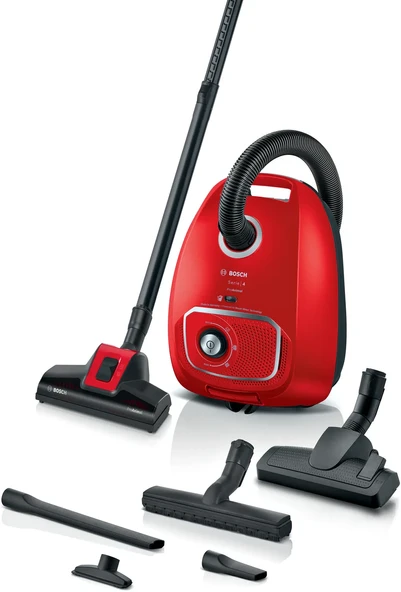 Bosch BGL41PET2H Serie 4 ProAnimal Toz Torbalı Elektrikli Süpürge ürün görseli 1