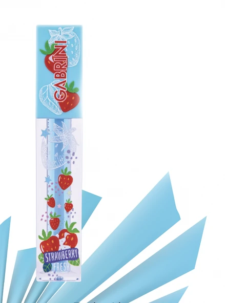 Gabrini Fruity Lipgloss Strawberry Çilek aromalı ürün görseli 1