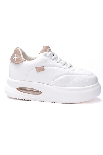 Celira Dvm Ekru Nut Günlük Kadın Sneaker Spor Ayakkabı ürün görseli 1