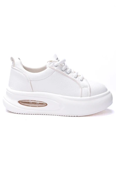 Celira Dvm Ekru Kadın Günlük Sneaker Spor Ayakkabı ürün görseli 1