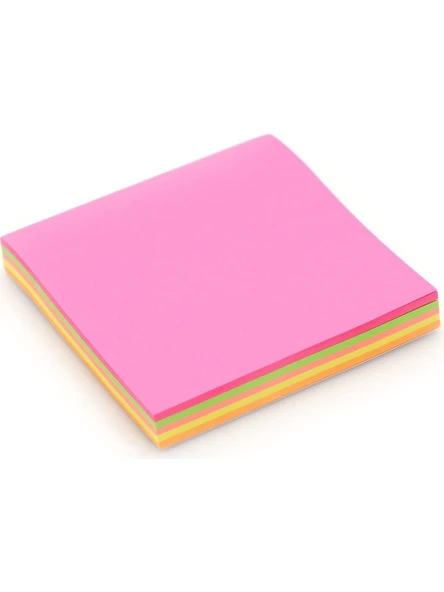 Kare posit yapışkanlı not kağıdı pos it (76x76mm)- 5 Renkli ürün görseli 1