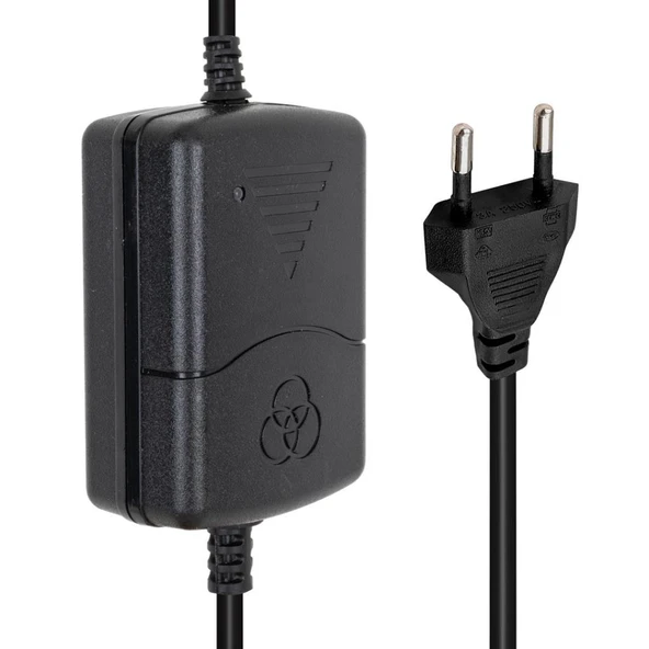 12 Volt - 1 Amper - 12 Watt 5.5*2.5 Mm Uçlu İki̇ Ucu Kablolu Masaüstü Adaptör ürün görseli 1