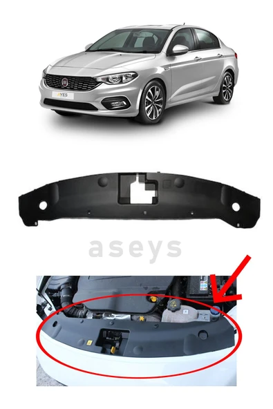 Fiat Egea Tampon Üst Bagaliti Kaplaması ürün görseli 1