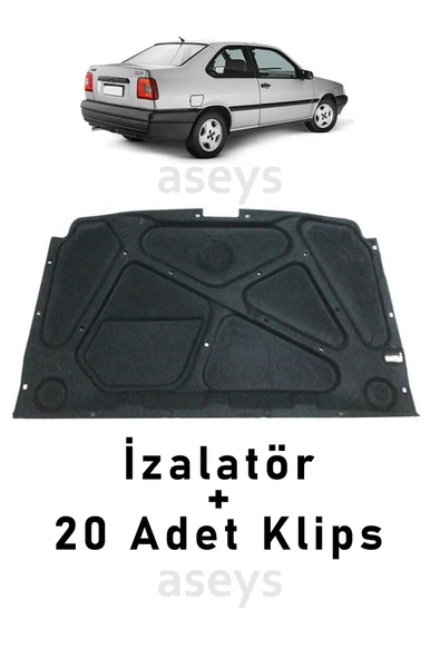 Fiat Tempra Kaput Izalatörü Halısı 20 Adet Klips Hediyeli Tempra Kaput Izalatörü ürün görseli 1