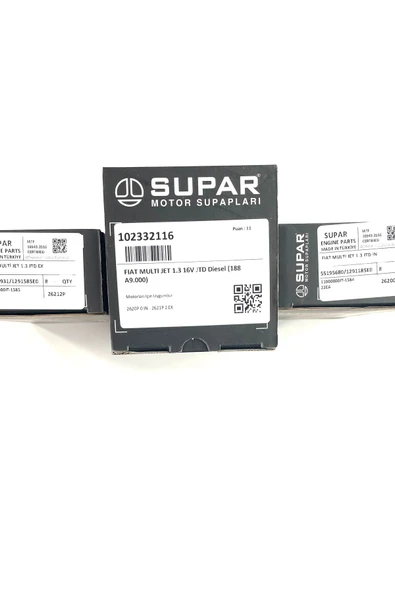 Subap Takimi 6mm (fiat: Albea-doblo-palio 1.3 Multijet 55195680 55208213 Uyumlu ürün görseli 1