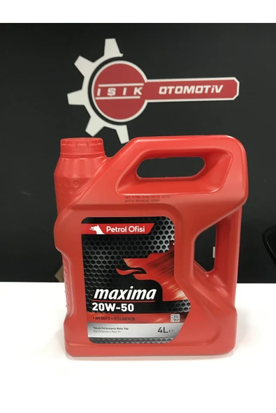 20W-50 YAĞ PETROL OFİSİ 1. KALİTE YENİ AMBALAJINDA 2023 ÜRETİM ürün görseli 1