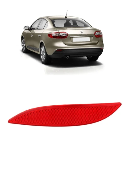 Sağ Ve Sol Arka Tampon Reflektörü / Fluence ürün görseli 1