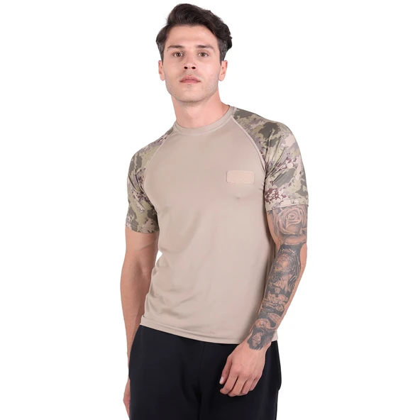 Thermoform Microfiber Kısa Kollu Fanila P.Kamuflaj ürün görseli 1
