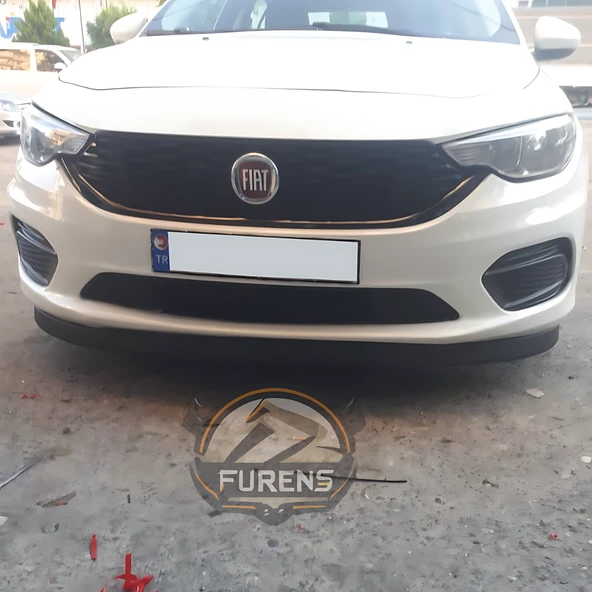 Fiat Egea 2015-2023 Uyumlu H lip Esnek Ön Lip 2 Parça Karlık Ön Ek Tampon Altı Dil ürün görseli 1
