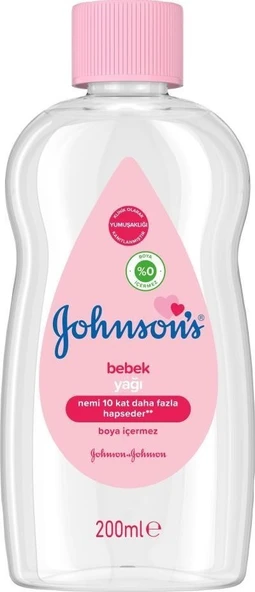 Johnson's Bebek Yağı 200 ml ürün görseli 1