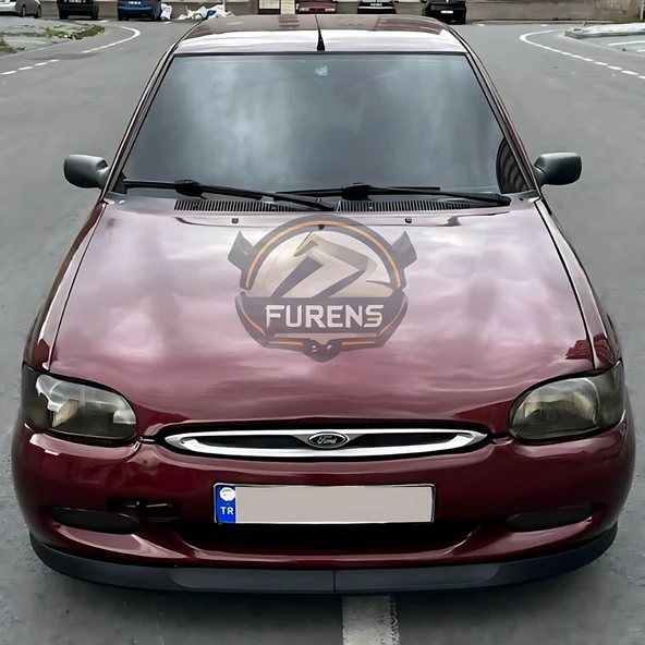 Ford Escort 1993-2003 Uyumlu H lip Esnek Ön Lip 2 Parça Karlık Ön Ek Tampon Altı Dil ürün görseli 1