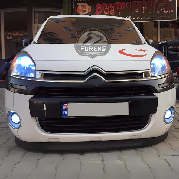Citroen Berlingo 2009-2018 Uyumlu H lip Esnek Ön Lip 2 Parça Karlık Ön Ek Tampon Altı Dil ürün görseli 1