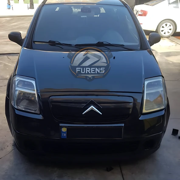 Citroen C2 2003-2009 Uyumlu H lip Esnek Ön Lip 2 Parça Karlık Ön Ek Tampon Altı Dil ürün görseli 1