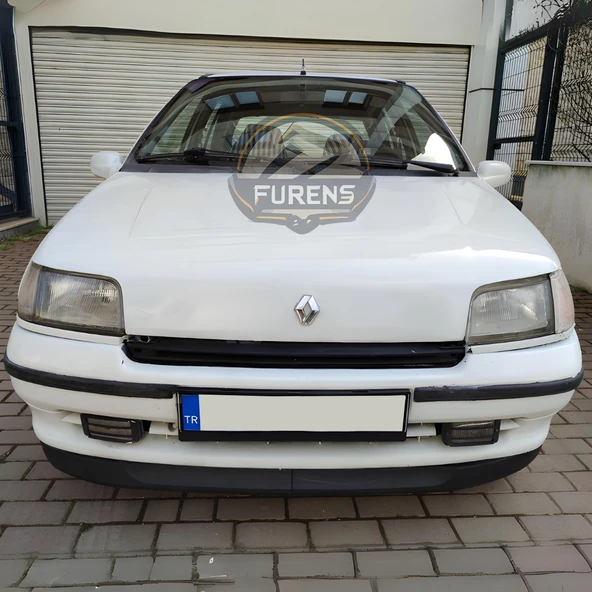 Renault Clio 1 1995-1998 Uyumlu H lip Esnek Ön Lip 2 Parça Karlık Ön Ek Tampon Altı Dil ürün görseli 1