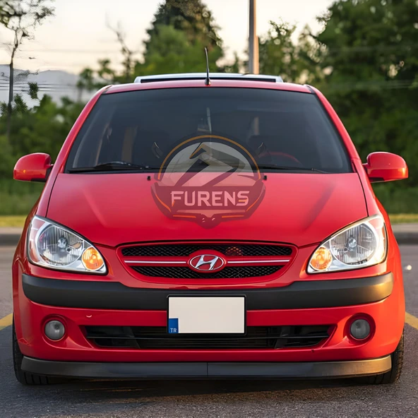 Hyundai Getz 2001-2011 Uyumlu H lip Esnek Ön Lip 2 Parça Karlık Ön Ek Tampon Altı Dil ürün görseli 1