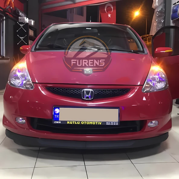 Honda Jazz 2002-2010 Uyumlu H lip Esnek Ön Lip 2 Parça Karlık Ön Ek Tampon Altı Dil ürün görseli 1