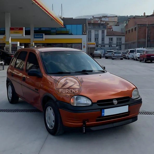 Opel Corsa B 1993-2000 Uyumlu H lip Esnek Ön Lip 2 Parça Karlık Ön Ek Tampon Altı Dil ürün görseli 1