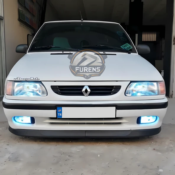 Renault 9-11 Broadway Uyumlu H lip Esnek Ön Lip 2 Parça Karlık Ön Ek Tampon Altı Dil ürün görseli 1