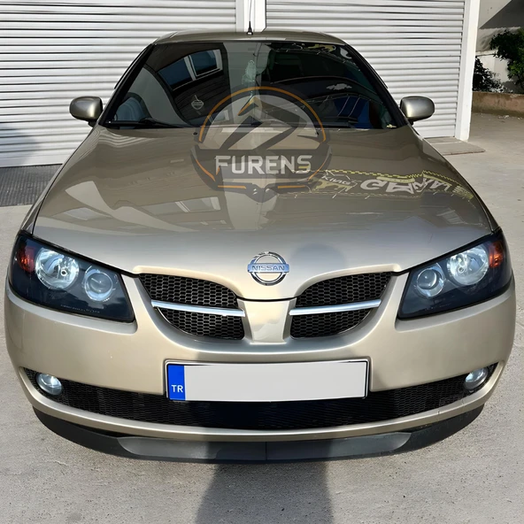 Nissan Almera 2000-2008 Uyumlu H lip Esnek Ön Lip 2 Parça Karlık Ön Ek Tampon Altı Dil ürün görseli 1