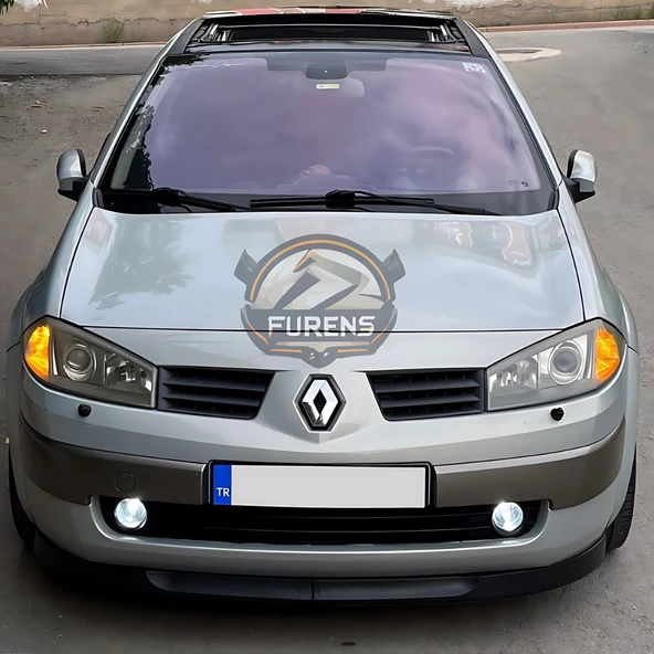 Renault Megane 2 2003-2008 Uyumlu H lip Esnek Ön Lip 2 Parça Karlık Ön Ek Tampon Altı Dil ürün görseli 1