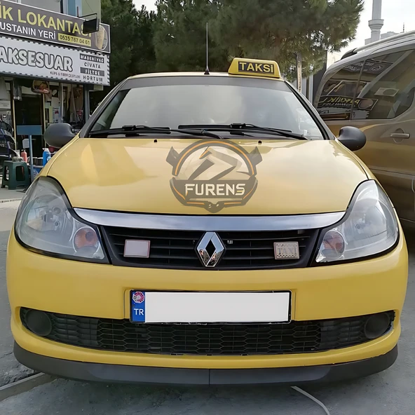 Renault Symbol Thalia 2008-2012 Uyumlu H lip Esnek Ön Lip 2 Parça Karlık Ön Ek Tampon Altı Dil ürün görseli 1