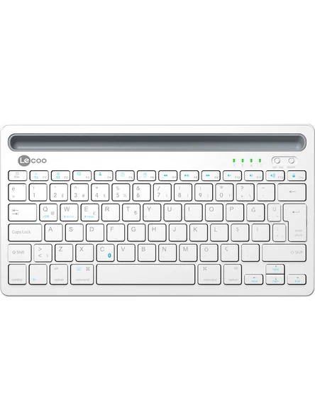 Lenovo Lecoo BK100 Beyaz Bluetooth Klavye ürün görseli 1