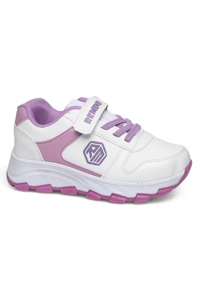 Celira Rmd Beyaz Lila Kız Çocuk Sneaker Spor Ayakkabı ürün görseli 1