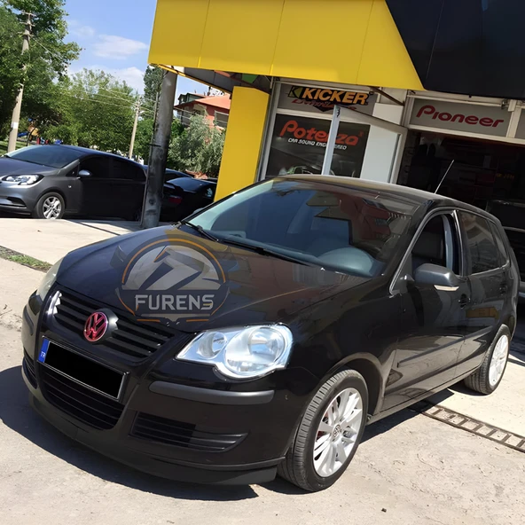 Volkswagen Polo 4.5 2002-2008 Uyumlu H lip Esnek Ön Lip 2 Parça Karlık Ön Ek Tampon Altı Dil ürün görseli 1