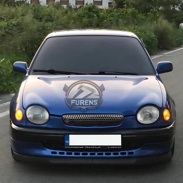 Toyota Corolla Terra 1999-2002 Uyumlu H lip Esnek Ön Lip 2 Parça Karlık Ön Ek Tampon Altı Dil ürün görseli 1