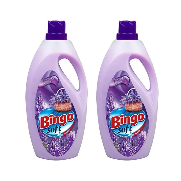 Bingo Soft Lavanta Çamaşır Yumuşatıcısı 3 lt x 2 Adet ürün görseli 1