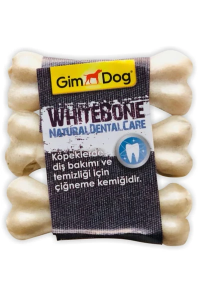Gimdog White Mordimi Press Kemik 3.5 cm 3'lü ürün görseli 1