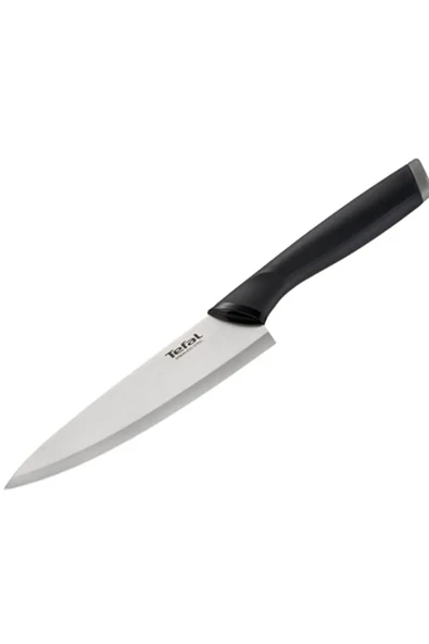 TEFAL Comfort 20 Cm Şef Bıçağı, Paslanmaz Çelik  Siyah ürün görseli 1