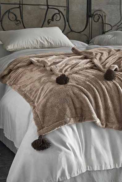 Puffy Wellsoft Deve Tüyü Battaniye - 200 x 220 cm ürün görseli 1