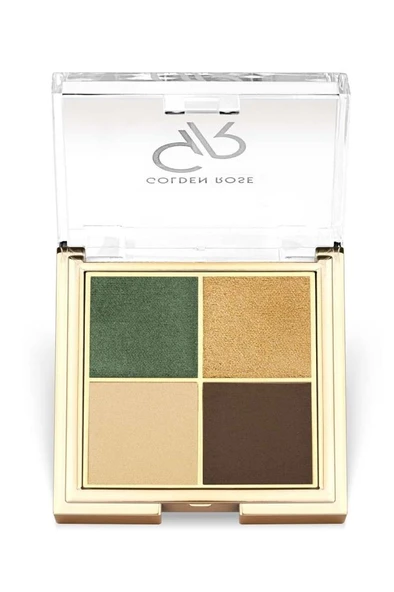 Golden Rose Quattro Eyeshadow Palette No: 02 Royal Jungle - Far Paleti - 8691190516208 ürün görseli 1
